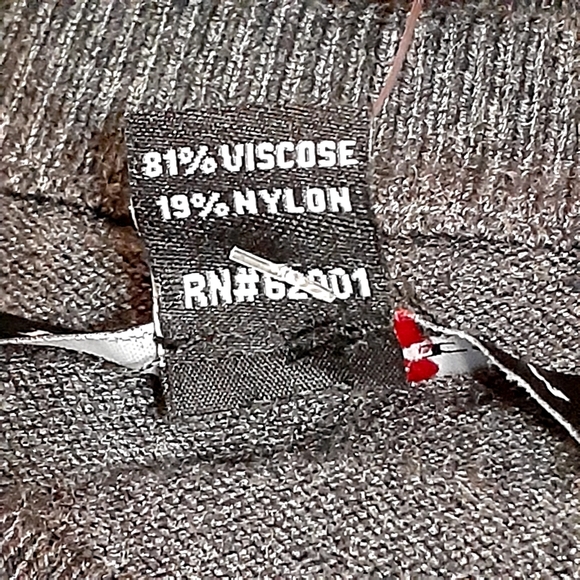 DSTRCT&ROW Crewneck Black Heather Long Sleeve Sweater Men's  Sz. L - Picture 9 of 11